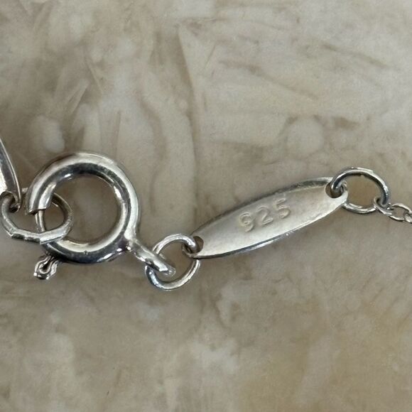 Tiffany & Co. Elsa Peretti Double Loop Necklace Sterling Silver - Picture 6 of 9